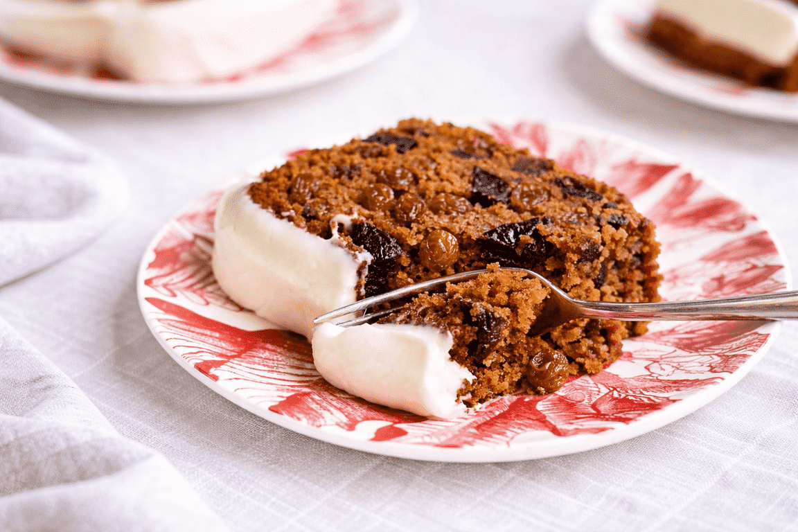Rich Plum with Icing