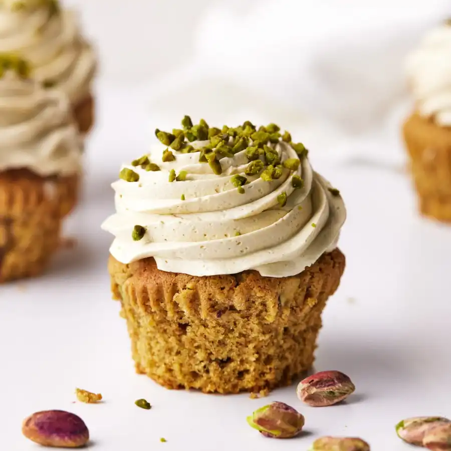Pistachio Cupcake