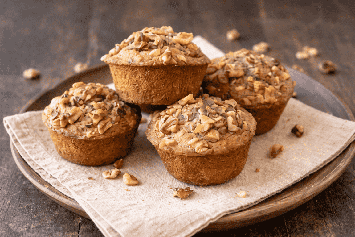 Banana Walnut Muffin